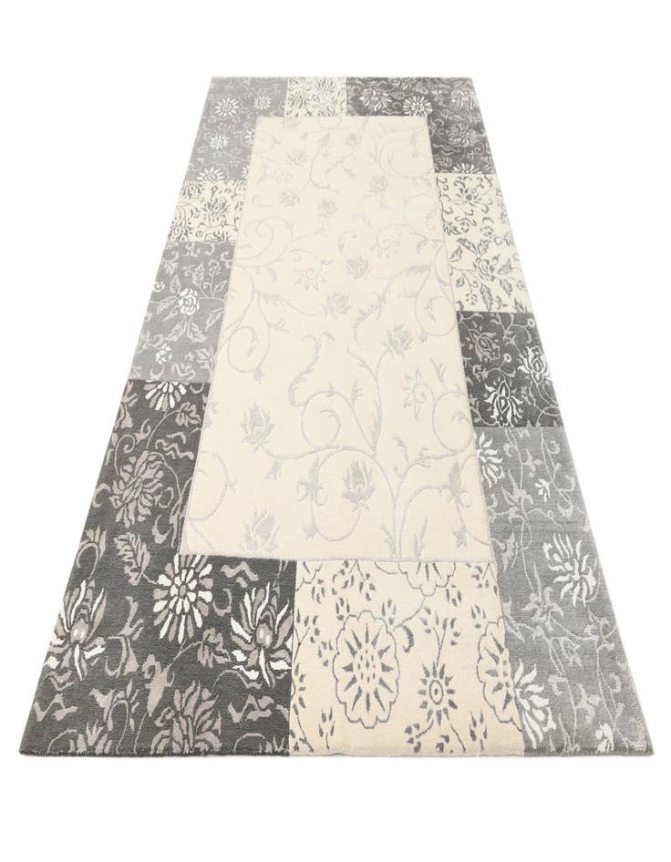 Detail image of  6' 8 x 10' 5  Hand Knotted Darya Wool Rug