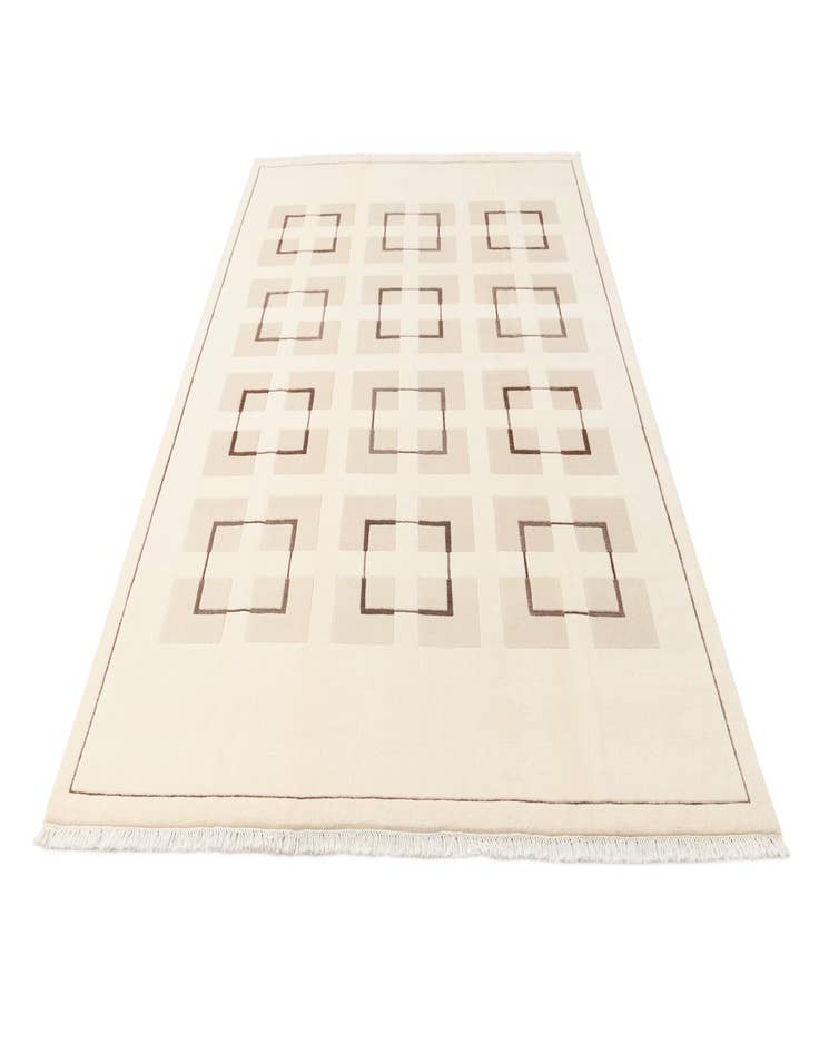 Detail image of  6' 7 x 9' 10  Hand Knotted Darya Wool Rug