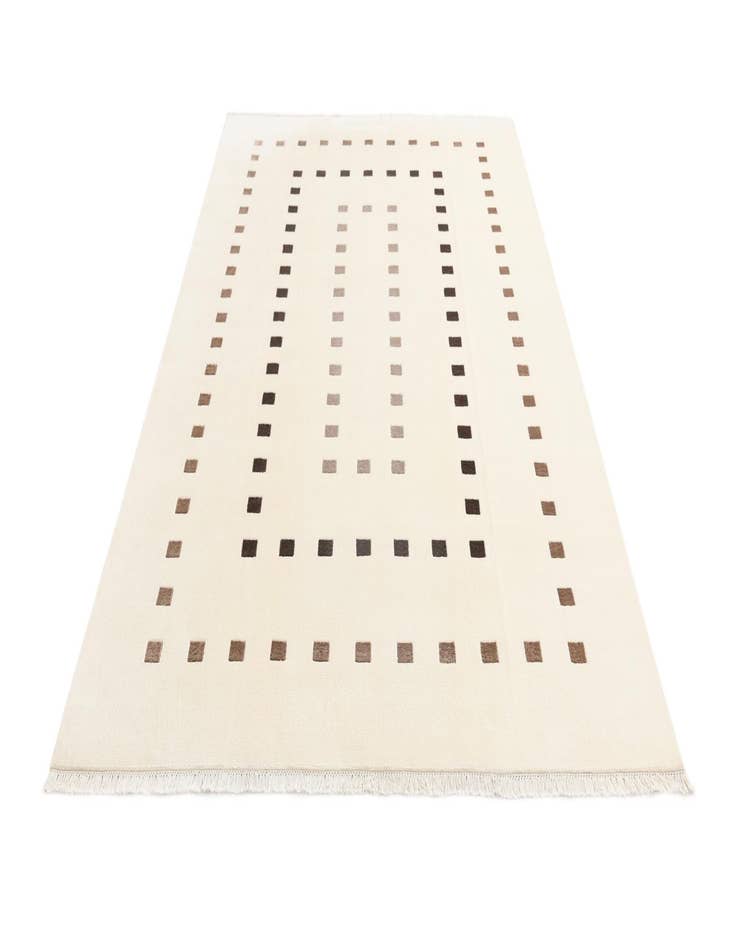 Detail image of  6' 7 x 9' 11  Hand Knotted Darya Wool Rug