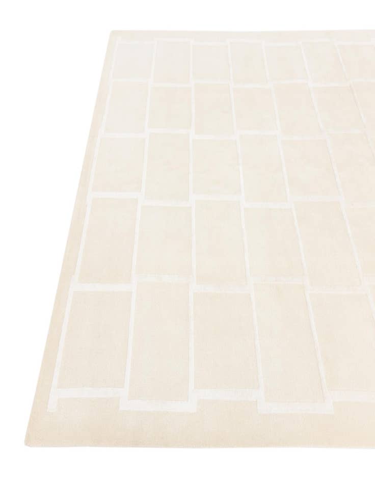 Detail image of  6' 9 x 10'  Hand Knotted Darya Wool Rug