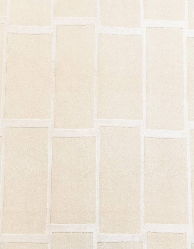 Detail image of  6' 9 x 10'  Hand Knotted Darya Wool Rug