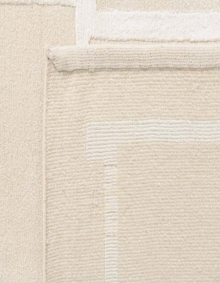 Detail image of  6' 9 x 10'  Hand Knotted Darya Wool Rug