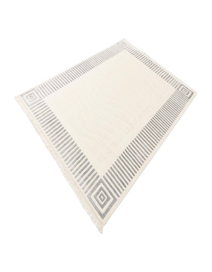 Detail image of  6' 7 x 9' 9  Hand Knotted Darya Wool Rug