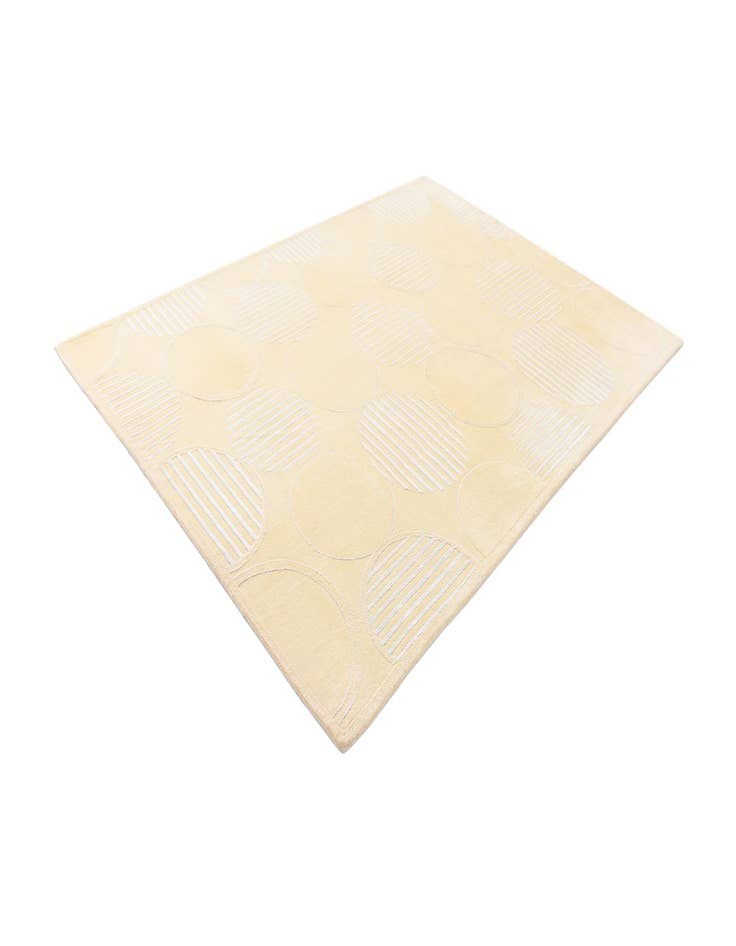 Detail image of  6' 7 x 9' 9  Hand Knotted Darya Wool Rug