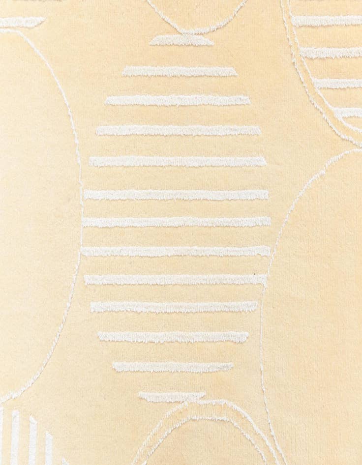 Detail image of  6' 7 x 9' 9  Hand Knotted Darya Wool Rug