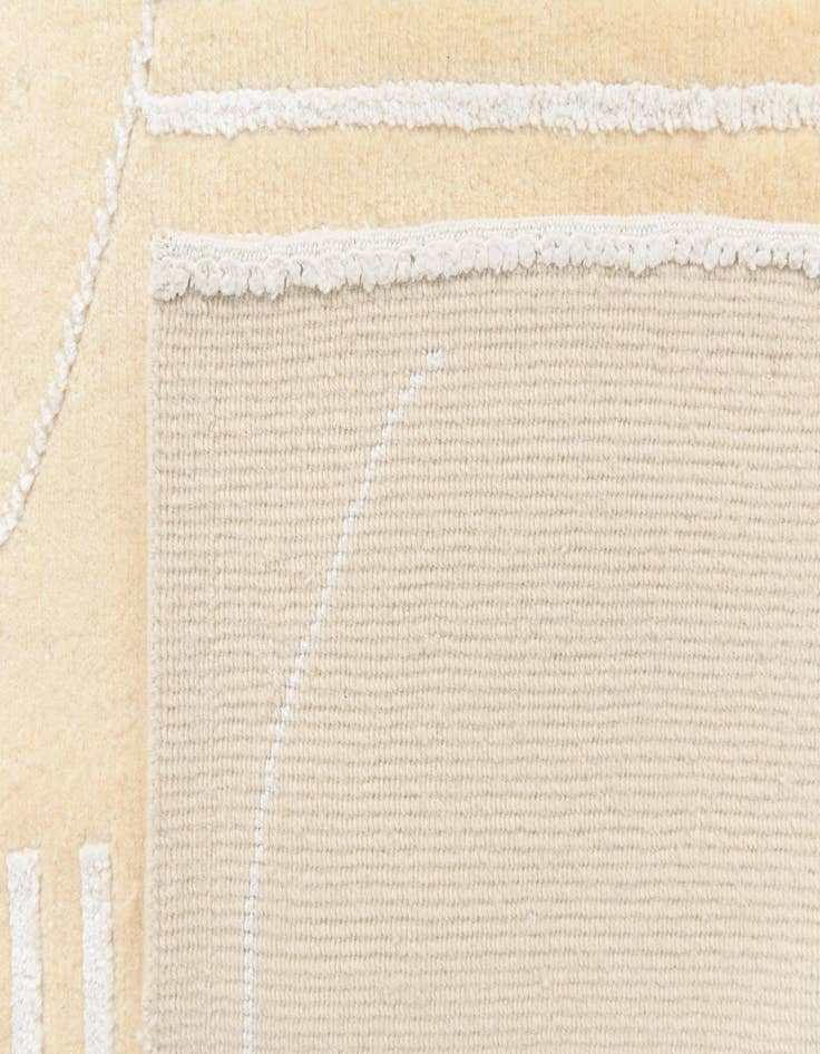 Detail image of  6' 7 x 9' 9  Hand Knotted Darya Wool Rug