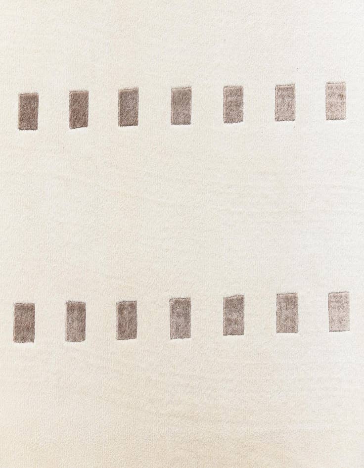 Detail image of  6' 7 x 10'  Hand Knotted Darya Wool Rug