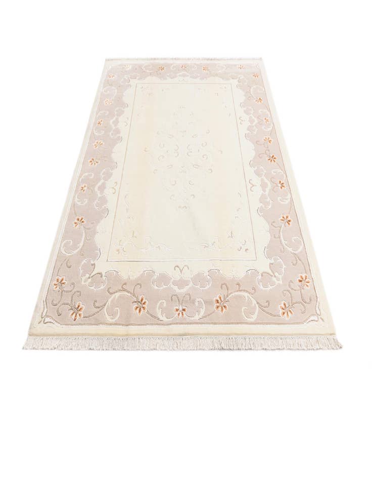 Detail image of  5' 9 x 7' 10  Hand Knotted Darya Wool Rug