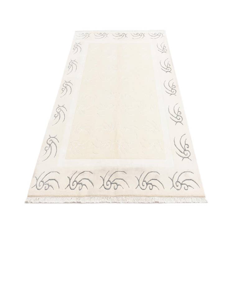 Detail image of  5' 7 x 7' 10  Hand Knotted Darya Wool Rug