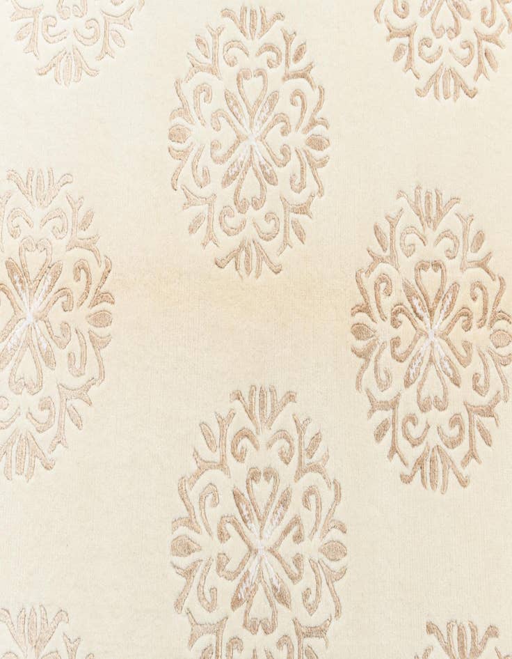 Detail image of  4' 10 x 6' 5  Hand Knotted Darya Wool Rug