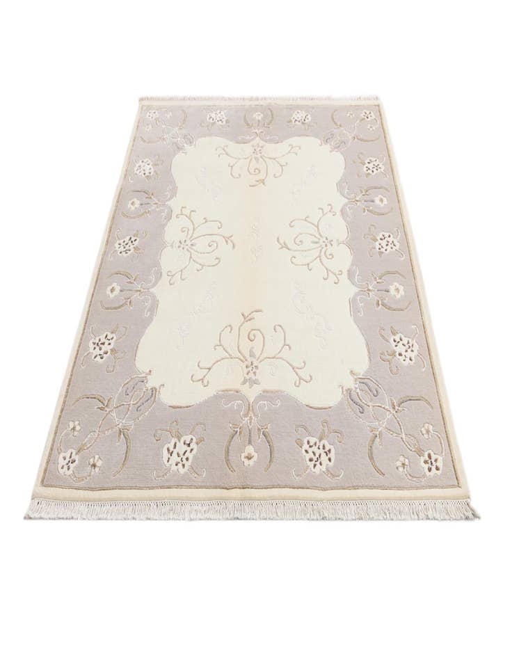 Detail image of  4' 11 x 6' 6  Hand Knotted Darya Wool Rug