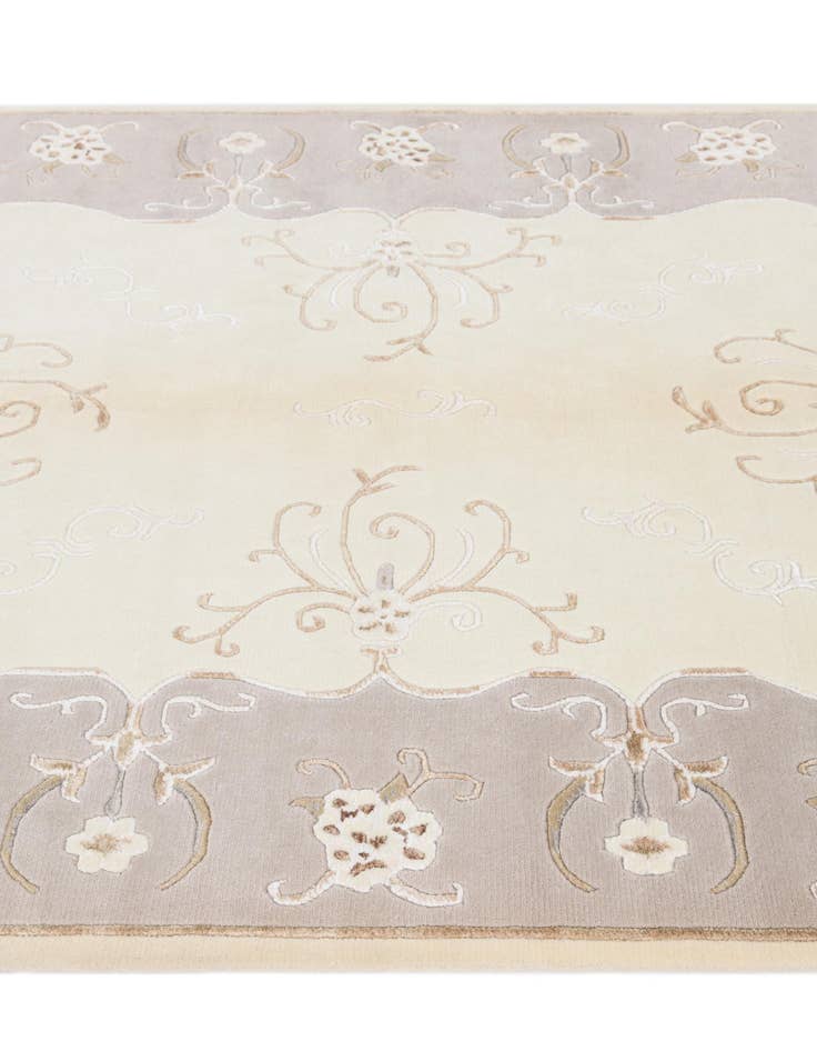 Detail image of  4' 11 x 6' 6  Hand Knotted Darya Wool Rug