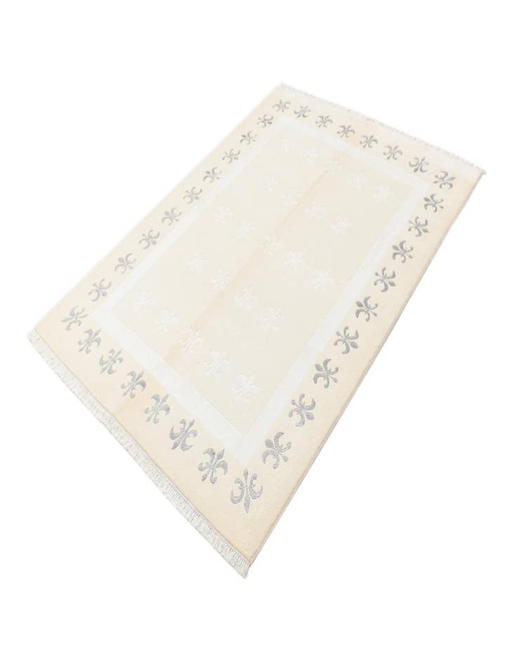 Detail image of  4' 10 x 6' 7  Hand Knotted Darya Wool Rug