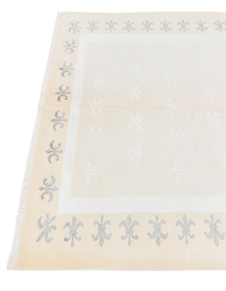 Detail image of  4' 10 x 6' 7  Hand Knotted Darya Wool Rug