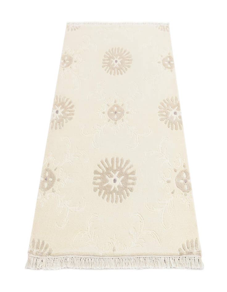 Detail image of  2' 11 x 5'  Hand Knotted Darya Wool Rug