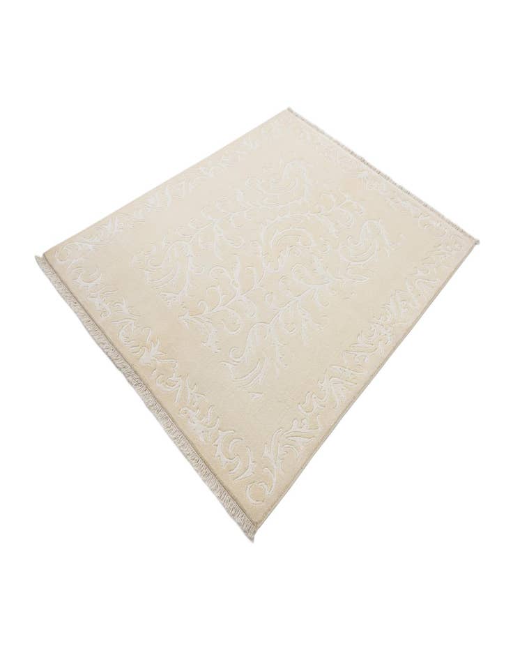 Detail image of  4' 11 x 6' 9  Hand Knotted Darya Wool Rug