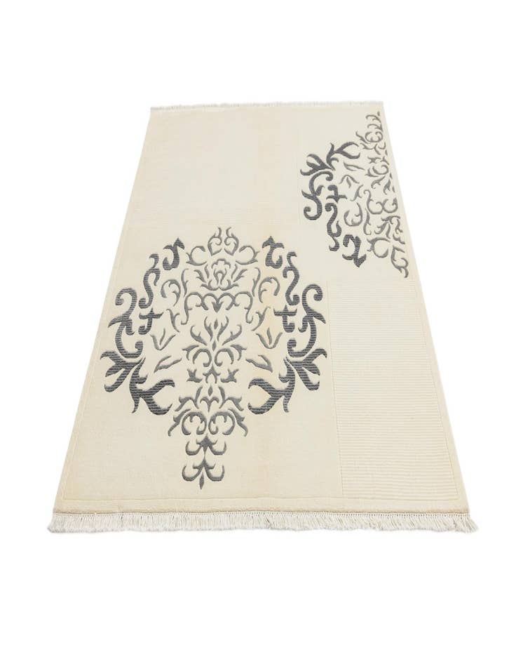 Detail image of  4' 10 x 6' 7  Hand Knotted Darya Wool Rug