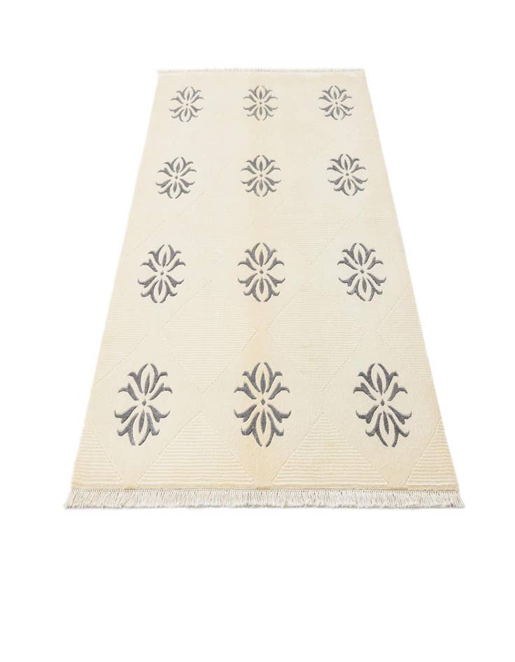 Detail image of  4' 7 x 6' 9  Hand Knotted Darya Wool Rug