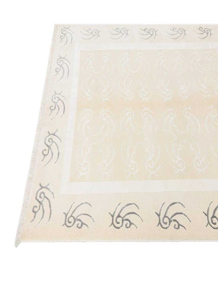 Detail image of  4' 11 x 6' 8  Hand Knotted Darya Wool Rug