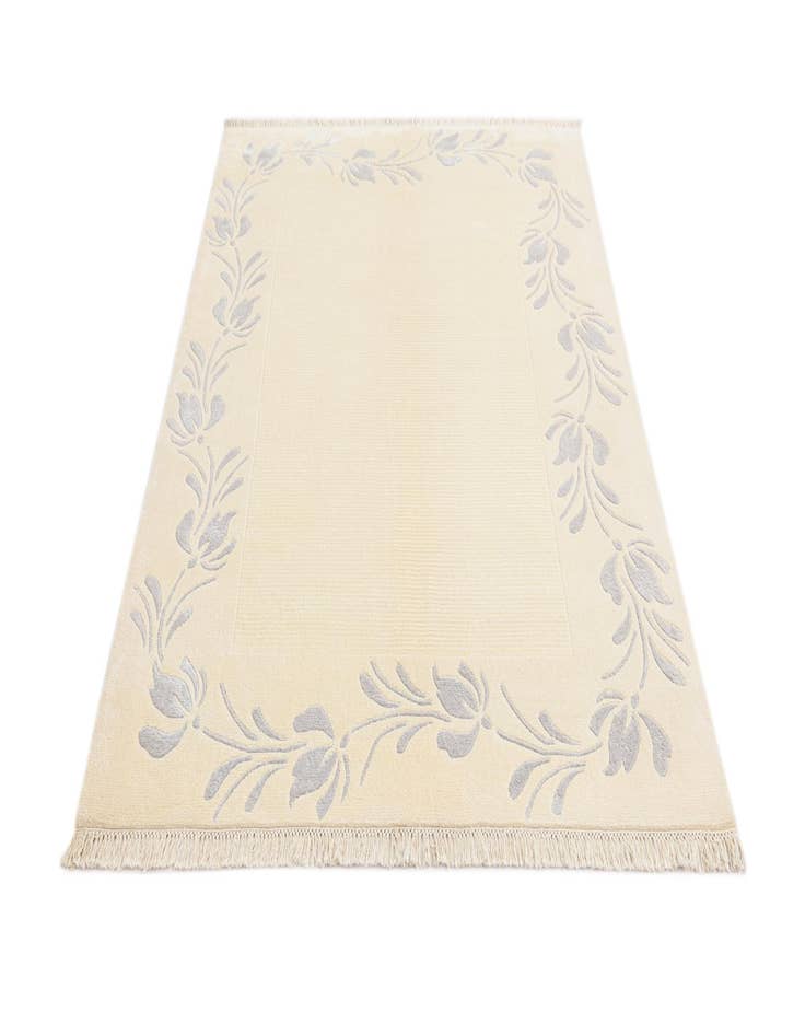 Detail image of  5' 5 x 6' 5  Hand Knotted Darya Rug