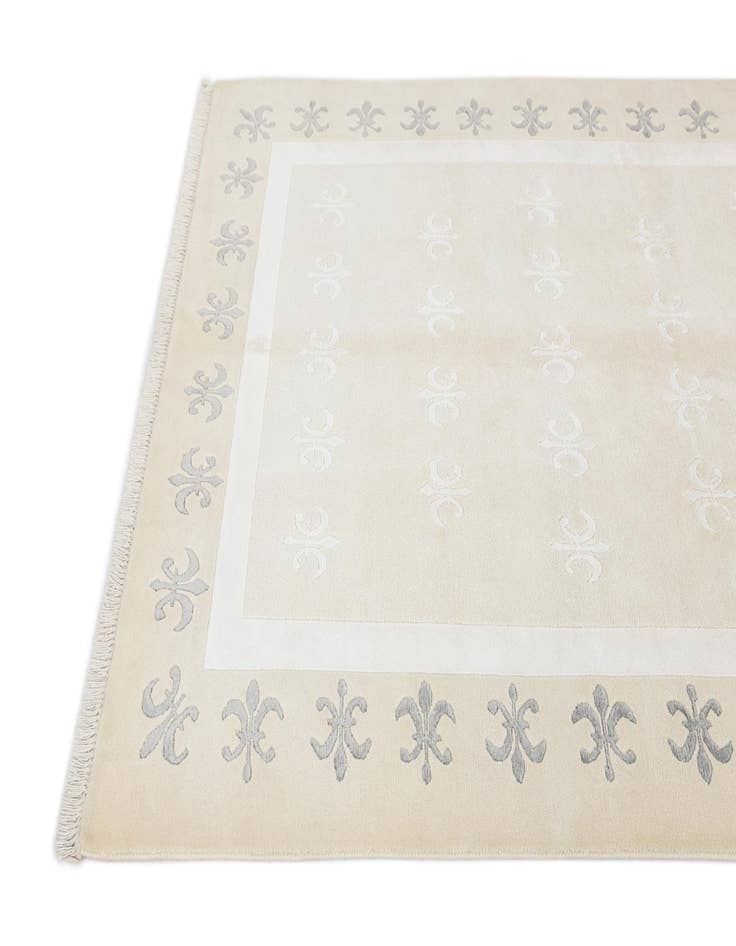 Detail image of  4' 11 x 6' 9  Hand Knotted Darya Wool Rug