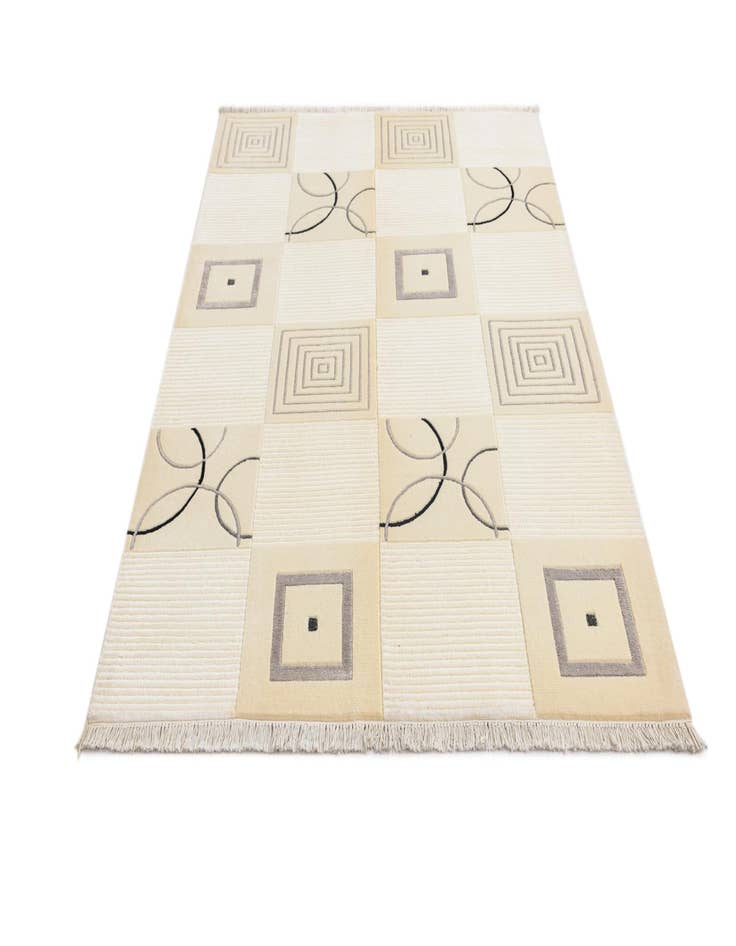 Detail image of  4' 11 x 6' 11  Hand Knotted Darya Wool Rug