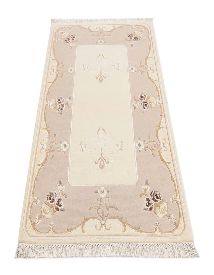 Detail image of  3' x 4' 11  Hand Knotted Darya Wool Rug