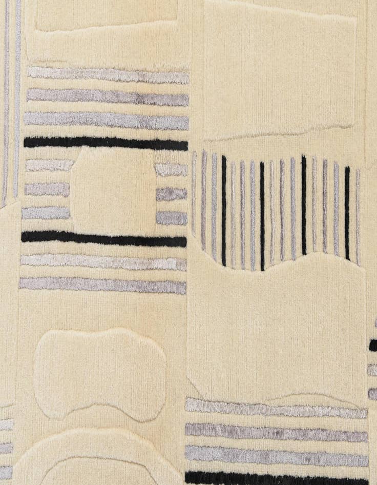 Detail image of  3' x 5'  Hand Knotted Darya Wool Rug