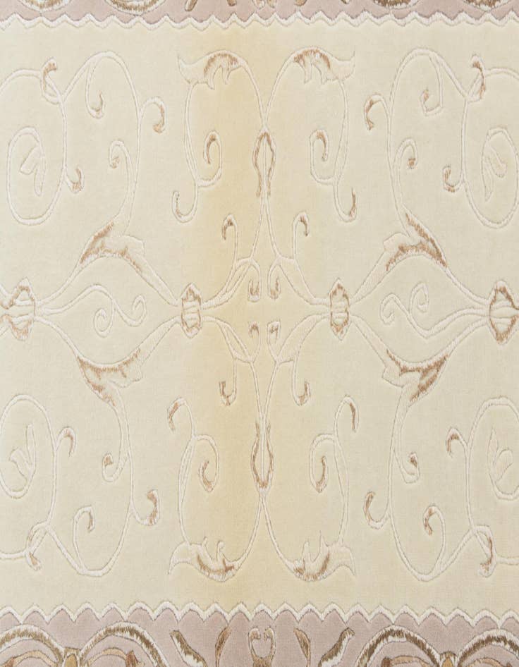 Detail image of  3' 1 x 4' 11  Hand Knotted Darya Wool Rug