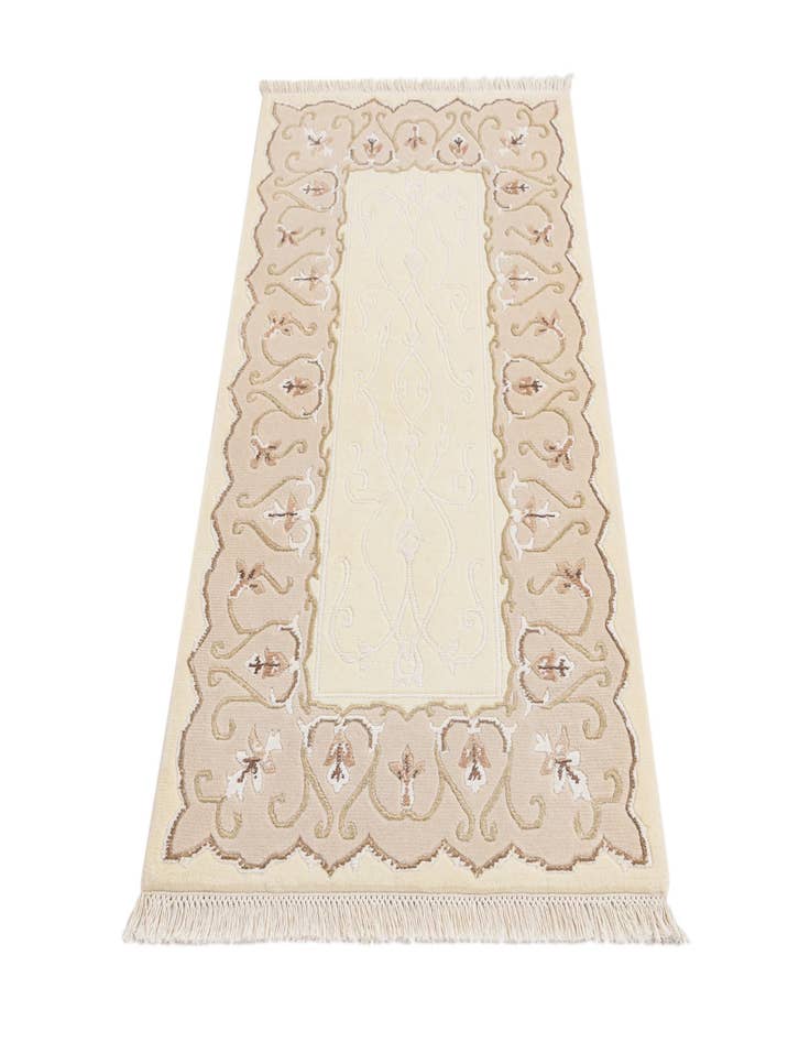 Detail image of  2' 8 x 5'  Hand Knotted Darya Wool Rug