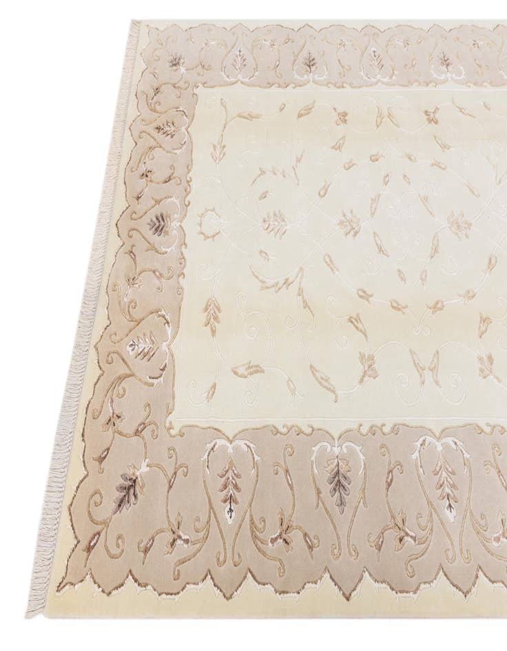 Detail image of  5' 9 x 8' 2  Hand Knotted Darya Wool Rug