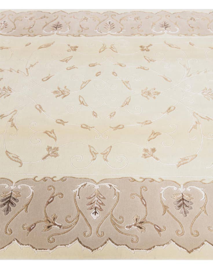 Detail image of  5' 9 x 8' 2  Hand Knotted Darya Wool Rug