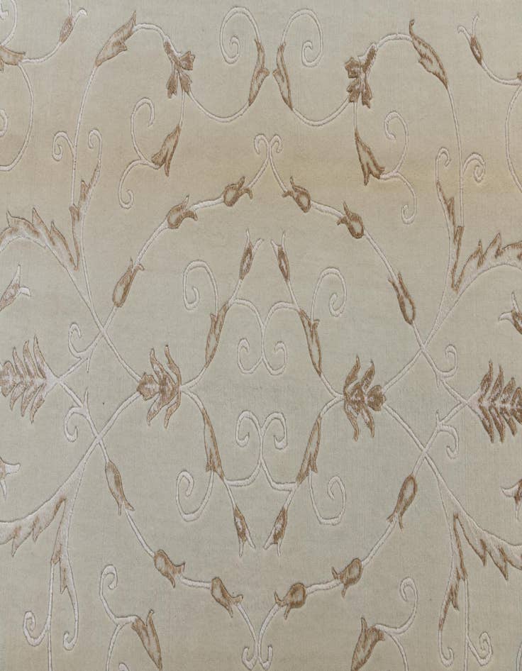 Detail image of  5' 9 x 8' 2  Hand Knotted Darya Wool Rug