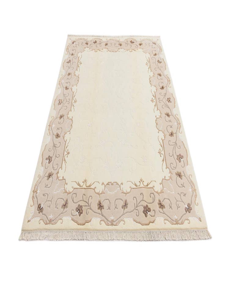 Detail image of  5' 9 x 7' 10  Hand Knotted Darya Wool Rug