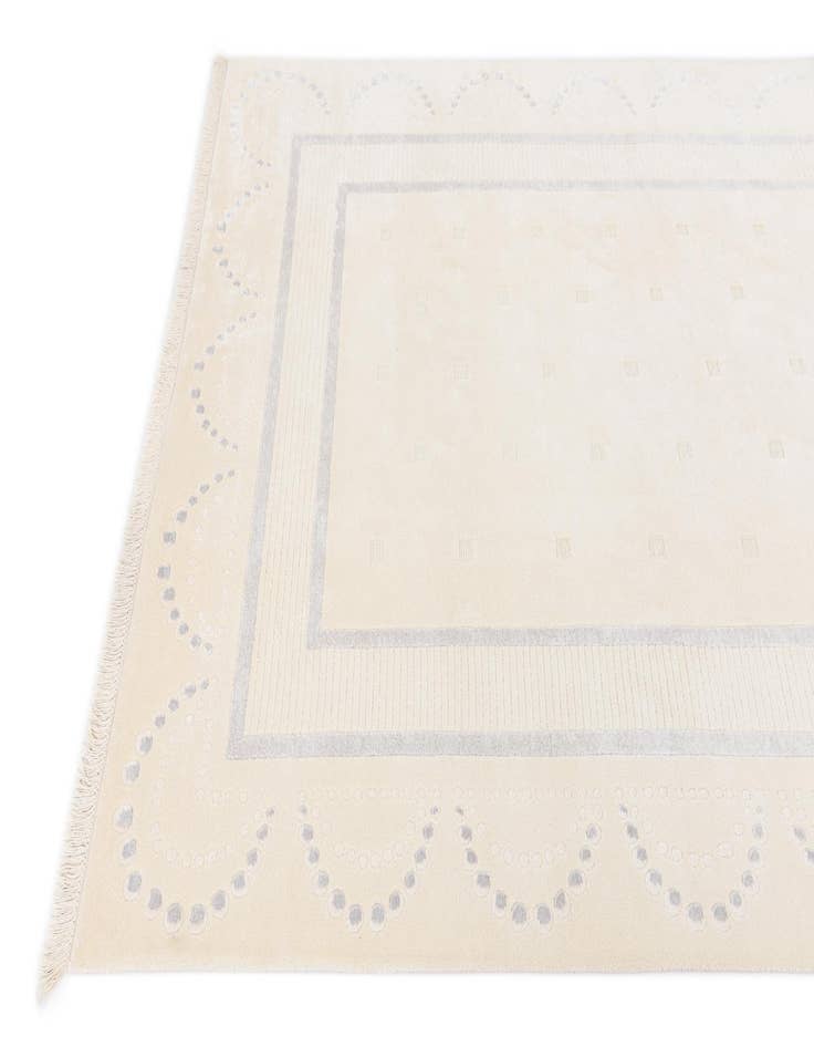 Detail image of  5' 8 x 7' 10  Hand Knotted Darya Wool Rug