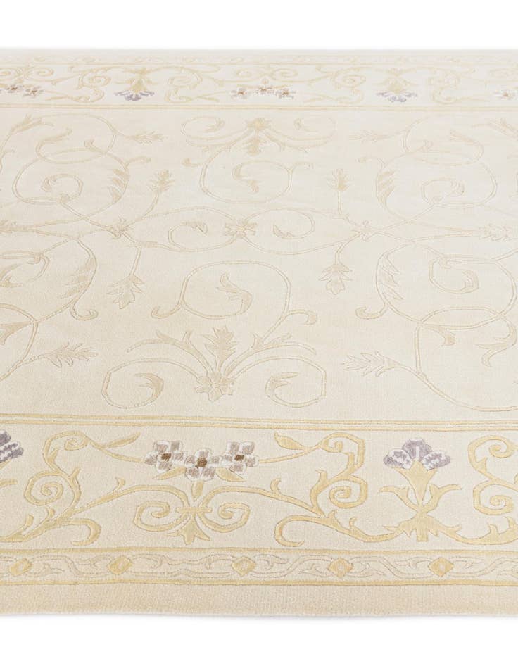 Detail image of  5' 7 x 7' 11  Hand Knotted Darya Wool Rug