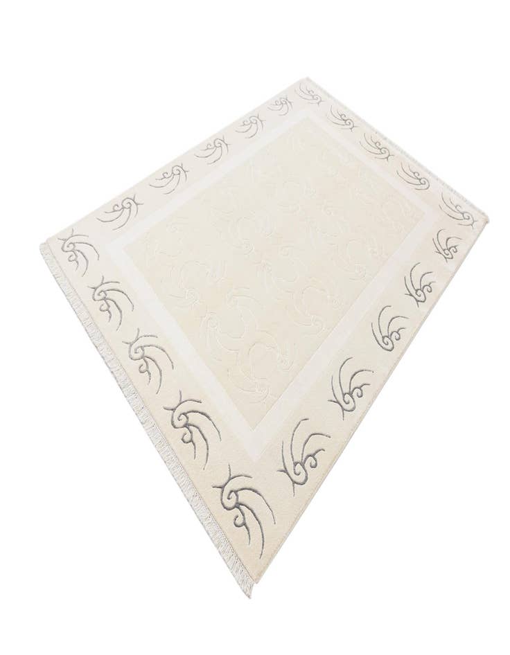 Detail image of  5' 7 x 7' 11  Hand Knotted Darya Wool Rug