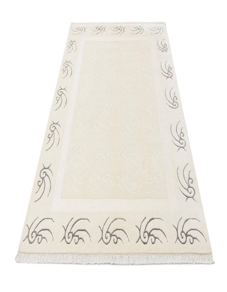 Detail image of  5' 7 x 7' 11  Hand Knotted Darya Wool Rug