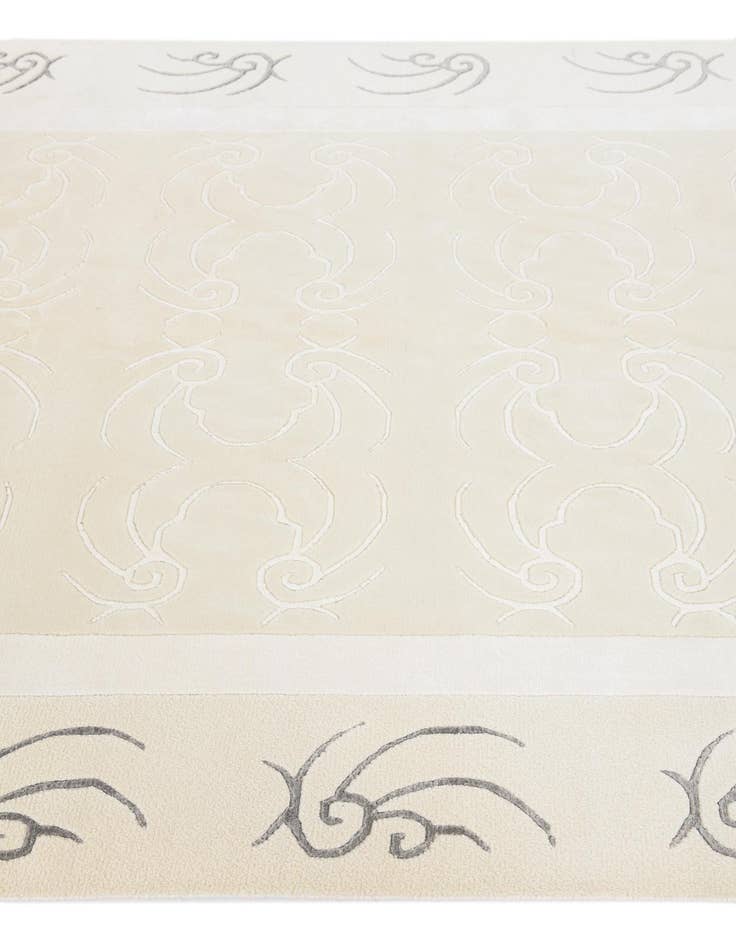 Detail image of  5' 7 x 7' 11  Hand Knotted Darya Wool Rug