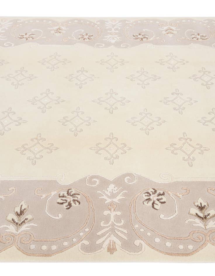 Detail image of  5' 7 x 8' 2  Hand Knotted Darya Wool Rug