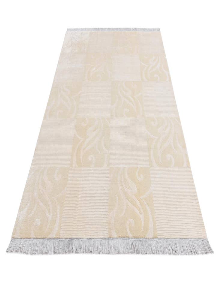 Detail image of  5' 10 x 8'  Hand Knotted Darya Wool Rug