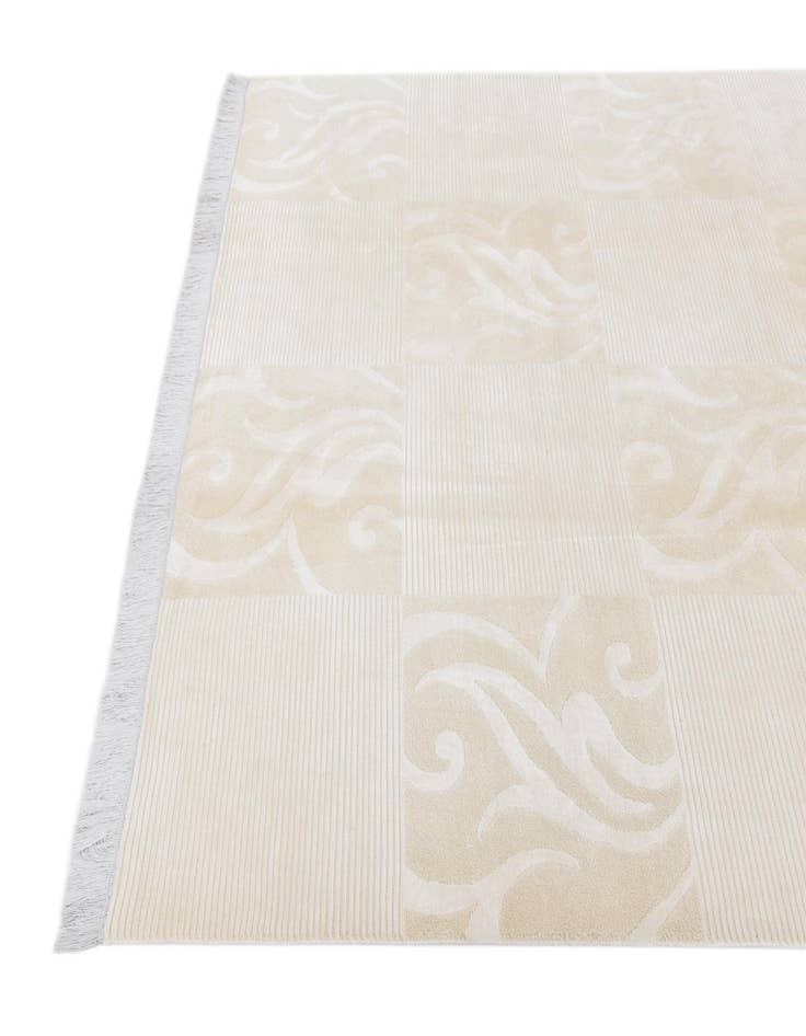 Detail image of  5' 10 x 8'  Hand Knotted Darya Wool Rug