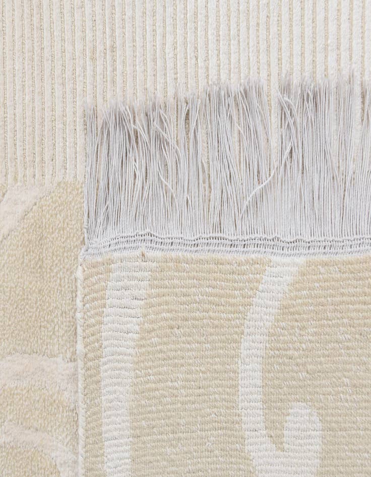 Detail image of  5' 10 x 8'  Hand Knotted Darya Wool Rug