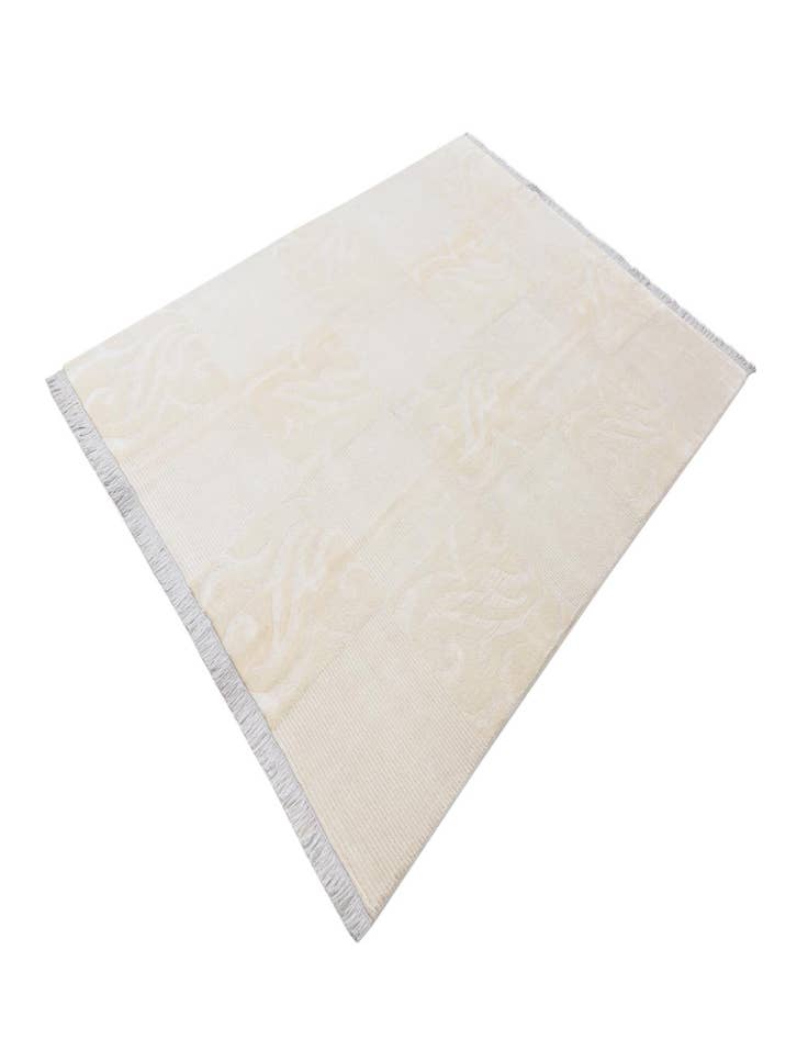 Detail image of  5' 10 x 8'  Hand Knotted Darya Wool Rug