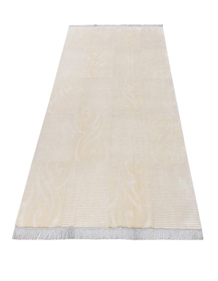 Detail image of  5' 10 x 8'  Hand Knotted Darya Wool Rug