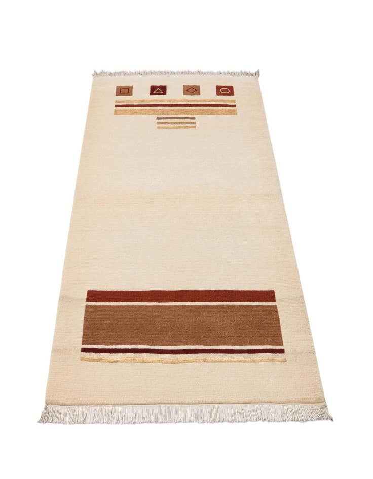 Detail image of  2' 11 x 4' 11  Hand Knotted Darya Wool Rug