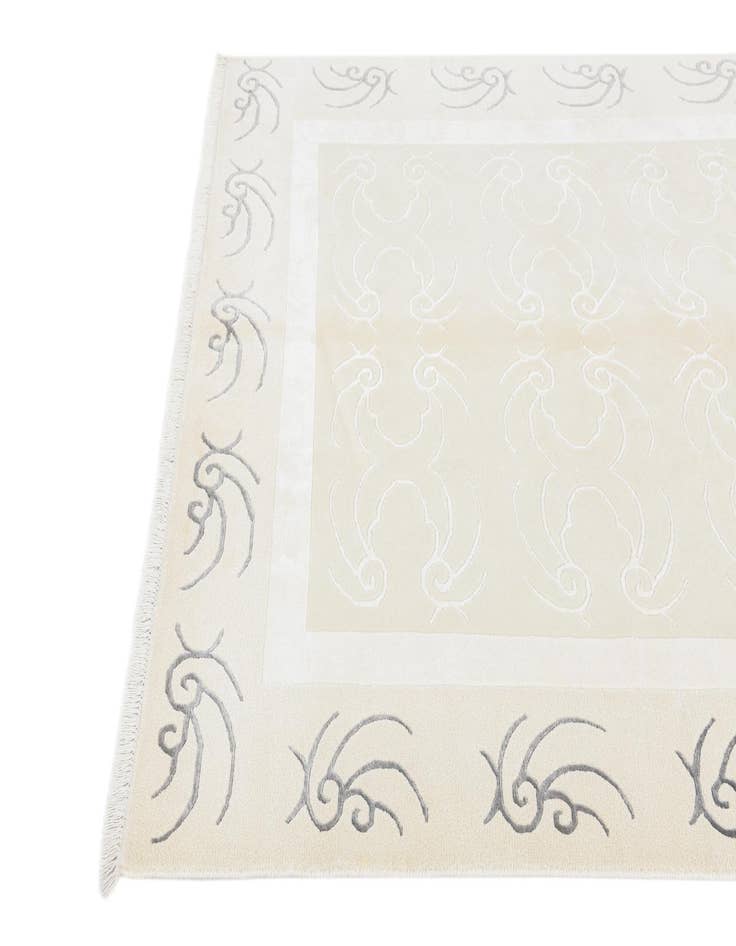 Detail image of  5' 7 x 7' 10  Hand Knotted Darya Wool Rug