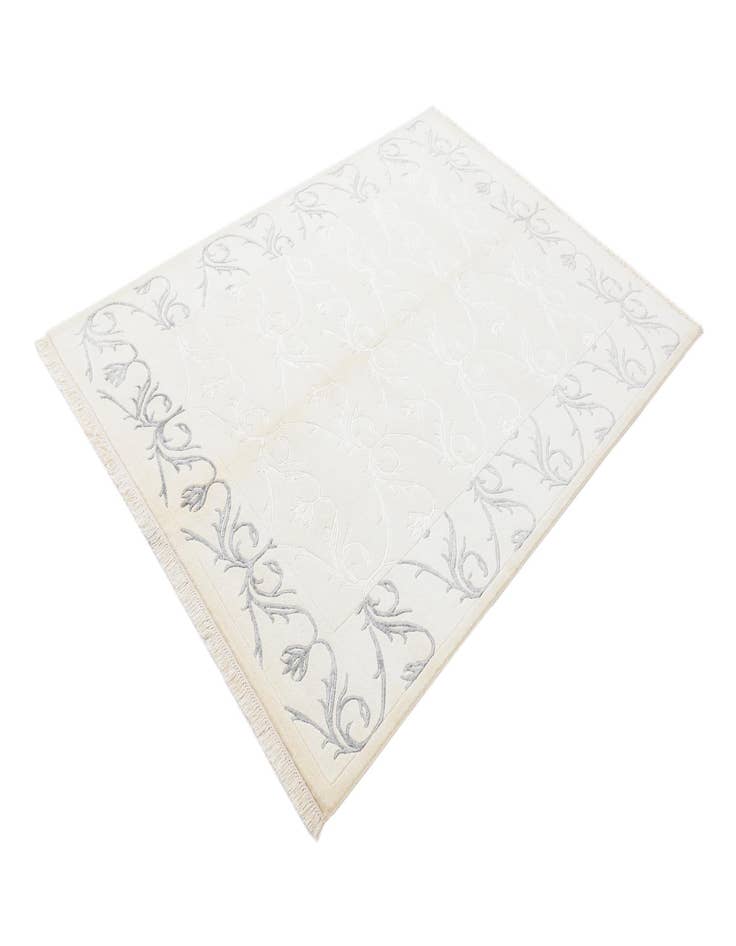 Detail image of  5' 7 x 7' 9  Hand Knotted Darya Wool Rug