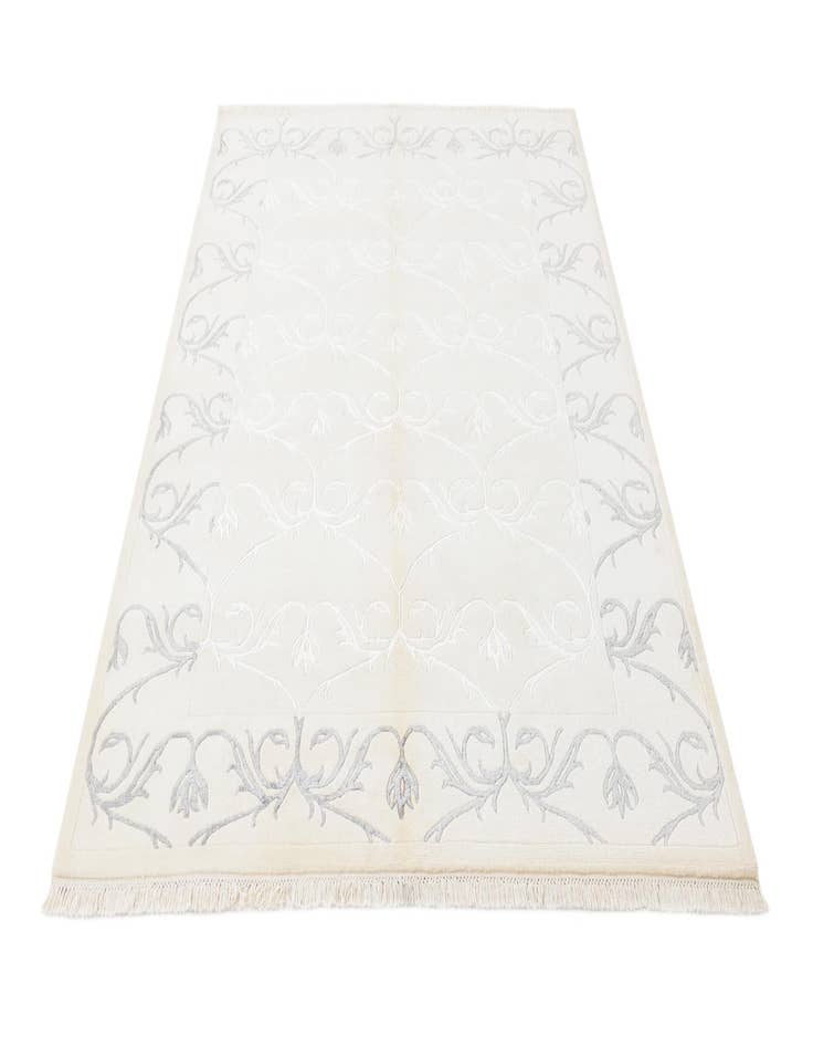 Detail image of  5' 7 x 7' 9  Hand Knotted Darya Wool Rug