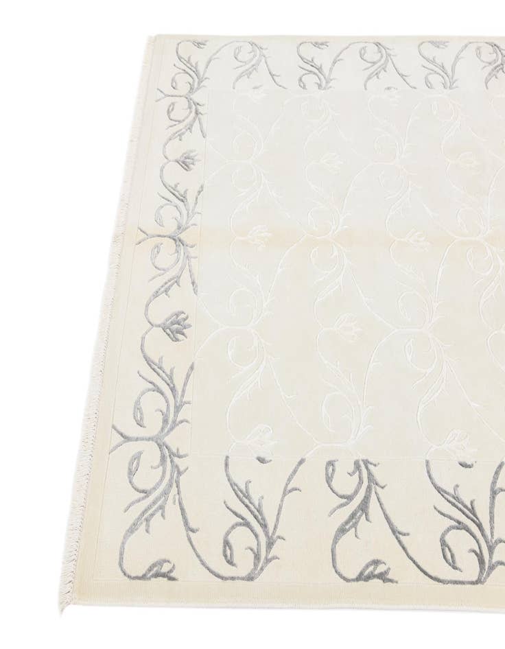 Detail image of  5' 7 x 7' 9  Hand Knotted Darya Wool Rug